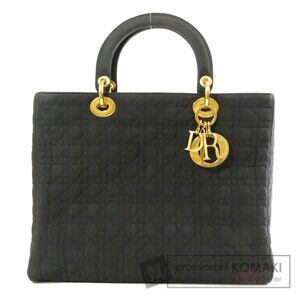 Christian Dior Lady Quilted 2way handbag canvas
